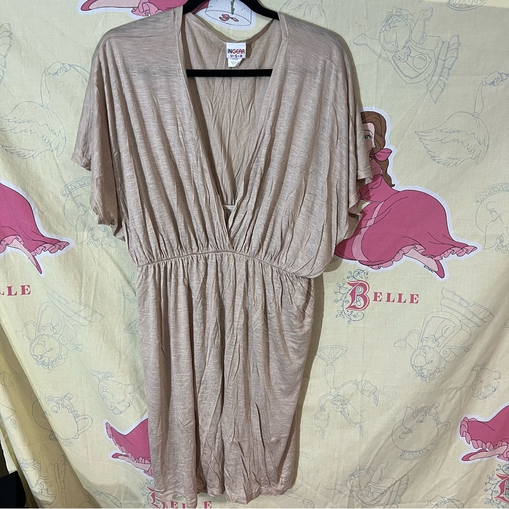 Ingear Women's Tan Tunic Top - Picture 3 of 8